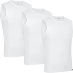 GripGrab Ultralight Mesh Unterhemd Ärmellos 3PACK - White
