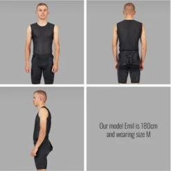 GripGrab Ultralight Mesh Unterhemd Ärmellos - Black -Gripgrab gripgrab ultralight sleeveless mesh baselayer black 23 1201884