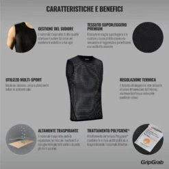 GripGrab Ultralight Mesh Unterhemd Ärmellos 3PACK - Black 27 GripGrab Ultralight Mesh Unterhemd Ärmellos 3PACK - Black -Gripgrab gripgrab ultralight sleeveless mesh baselayer black 6 1094883