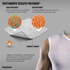 GripGrab Ultralight Mesh Unterhemd Ärmellos 3PACK - White -Gripgrab gripgrab ultralight sleeveless mesh baselayer white 10 1094927