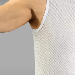 GripGrab Ultralight Mesh Unterhemd Ärmellos 3PACK - White -Gripgrab gripgrab ultralight sleeveless mesh baselayer white 5 1079976