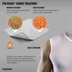 GripGrab Ultralight Mesh Unterhemd Ärmellos 3PACK - White -Gripgrab gripgrab ultralight sleeveless mesh baselayer white 7 1094924