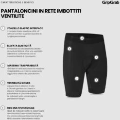 GripGrab VentiLite Gepolsterte Innenhose - Schwarz -Gripgrab gripgrab ventilite padded liner shorts black 11 1558911