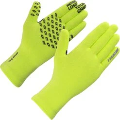 GripGrab Wasserdichter Thermal Strickhandschuh - Yellow Hi-Vis