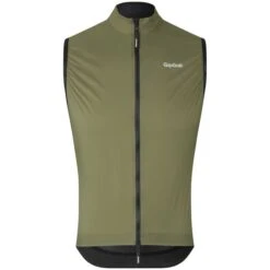 GripGrab WindBuster Winddichte Leichte Weste - Olive Green -Gripgrab gripgrab windbuster windproof lightweight vest olive green 3 1559387
