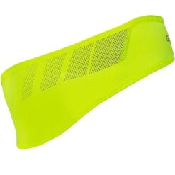 GripGrab Winddichtes Hi-Vis Stirnband - Yellow Hi-Vis