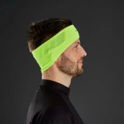 GripGrab Winddichtes Hi-Vis Stirnband - Yellow Hi-Vis -Gripgrab gripgrab windproof hi vis headband yellow hi vis 3 1080264