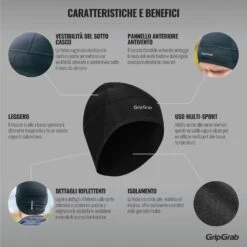 GripGrab Winddichte Leichte Thermal Unterhelm Mütze - Black 27 GripGrab Winddichte Leichte Thermal Unterhelm Mütze - Black -Gripgrab gripgrab windproof lightweight thermal skull cap black 6 1094640