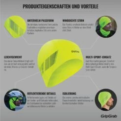 GripGrab Winddichte Leichte Thermal Hi-Vis Unterhelm Mütze - Yellow Hi-Vis 20 GripGrab Winddichte Leichte Thermal Hi-Vis Unterhelm Mütze - Yellow Hi-Vis -Gripgrab gripgrab windproof thermal lightweight hi vis skull cap yellow hi vis 4 1094648