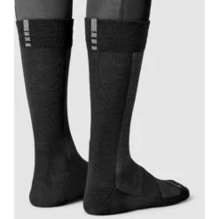 GripGrab Alpine Merino High Cut Winter Fahrradsocken - Schwarz -Gripgrab gripgrab winter merino high cut socks black 11 1283966