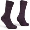 GripGrab Alpine Merino High Cut Winter Fahrradsocken - Dark Red