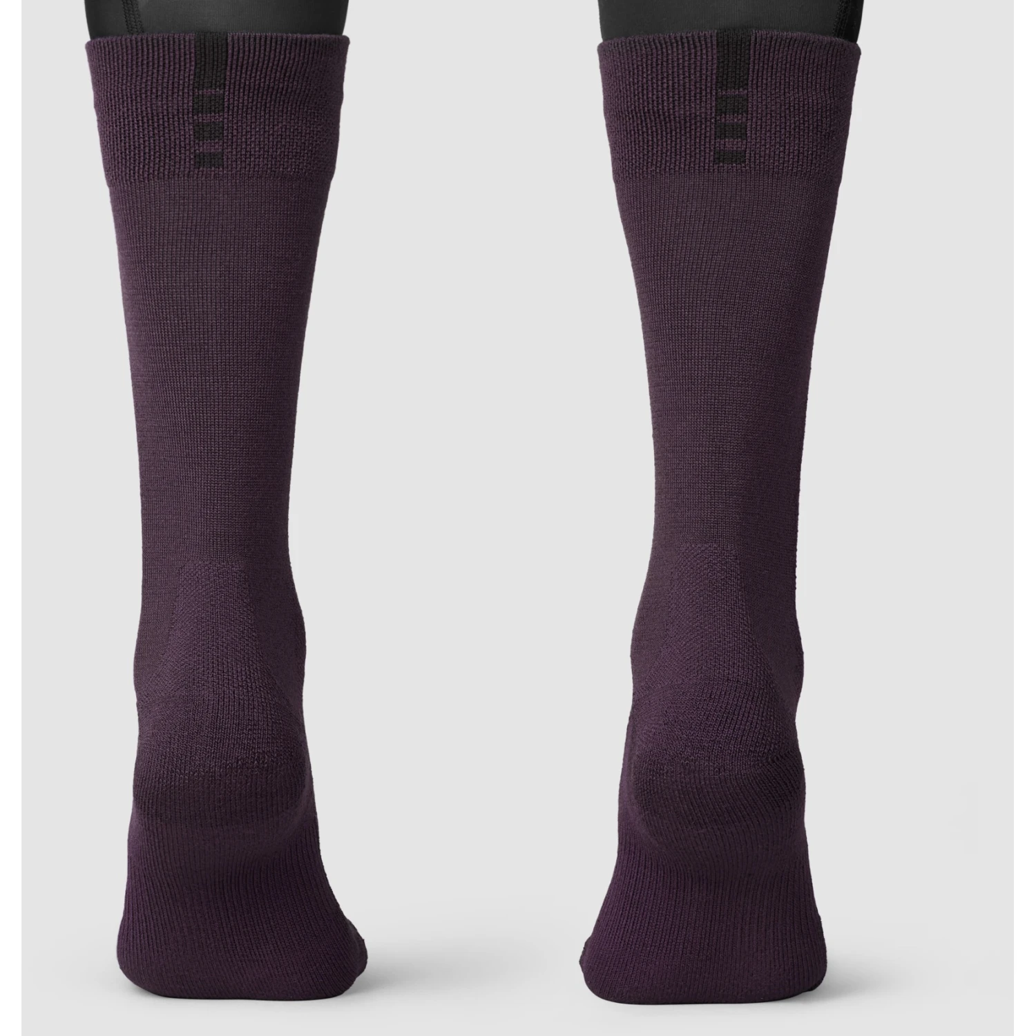 GripGrab Alpine Merino High Cut Winter Fahrradsocken - Dark Red 5 GripGrab Alpine Merino High Cut Winter Fahrradsocken - Dark Red – Bild 3