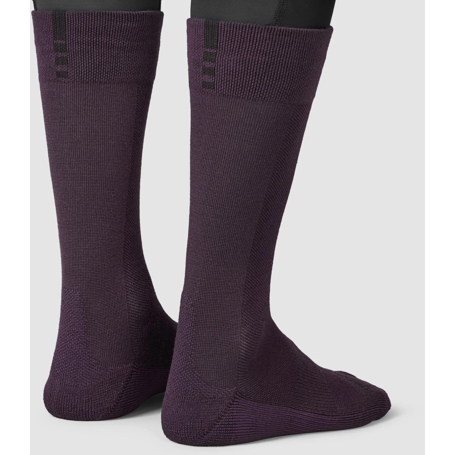 GripGrab Alpine Merino High Cut Winter Fahrradsocken - Dark Red 6 GripGrab Alpine Merino High Cut Winter Fahrradsocken - Dark Red – Bild 4