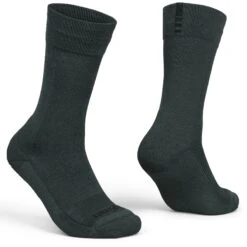 GripGrab Alpine Merino High Cut Winter Fahrradsocken - Grün