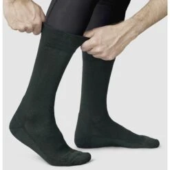 GripGrab Alpine Merino High Cut Winter Fahrradsocken - Grün -Gripgrab gripgrab winter merino high cut socks green 5 1283953