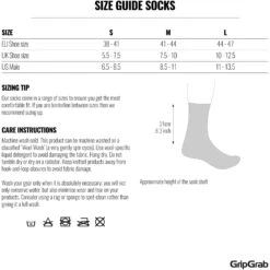 GripGrab Alpine Merino High Cut Winter Fahrradsocken - Schwarz -Gripgrab gripgrab winter merino high cut socks navy blue 15 1283927