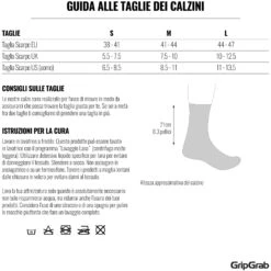 GripGrab Alpine Merino High Cut Winter Fahrradsocken - Schwarz -Gripgrab gripgrab winter merino high cut socks navy blue 19 1283931