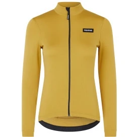GripGrab Damen Gravelin Merinotech Thermo Langarmtrikot - Mustard Yellow 4 GripGrab Damen Gravelin Merinotech Thermo Langarmtrikot - Mustard Yellow – Bild 2