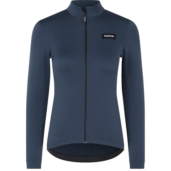 GripGrab Damen Gravelin Merinotech Thermo Langarmtrikot - Navy Blue 4 GripGrab Damen Gravelin Merinotech Thermo Langarmtrikot - Navy Blue – Bild 2