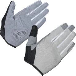 GripGrab Shark Geplosterter Damen Langfinger Handschuhe - Grey