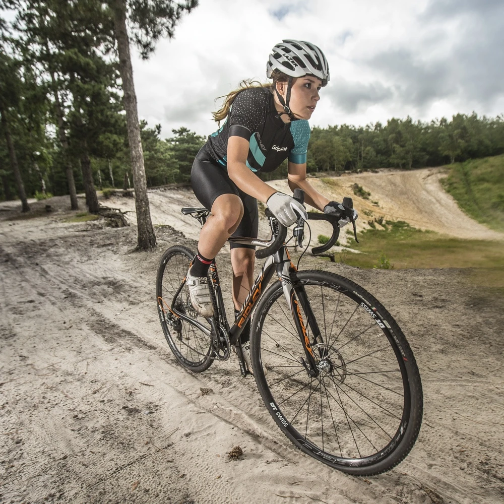 GripGrab Shark Geplosterter Damen Langfinger Handschuhe - Grey 7 GripGrab Shark Geplosterter Damen Langfinger Handschuhe - Grey – Bild 5