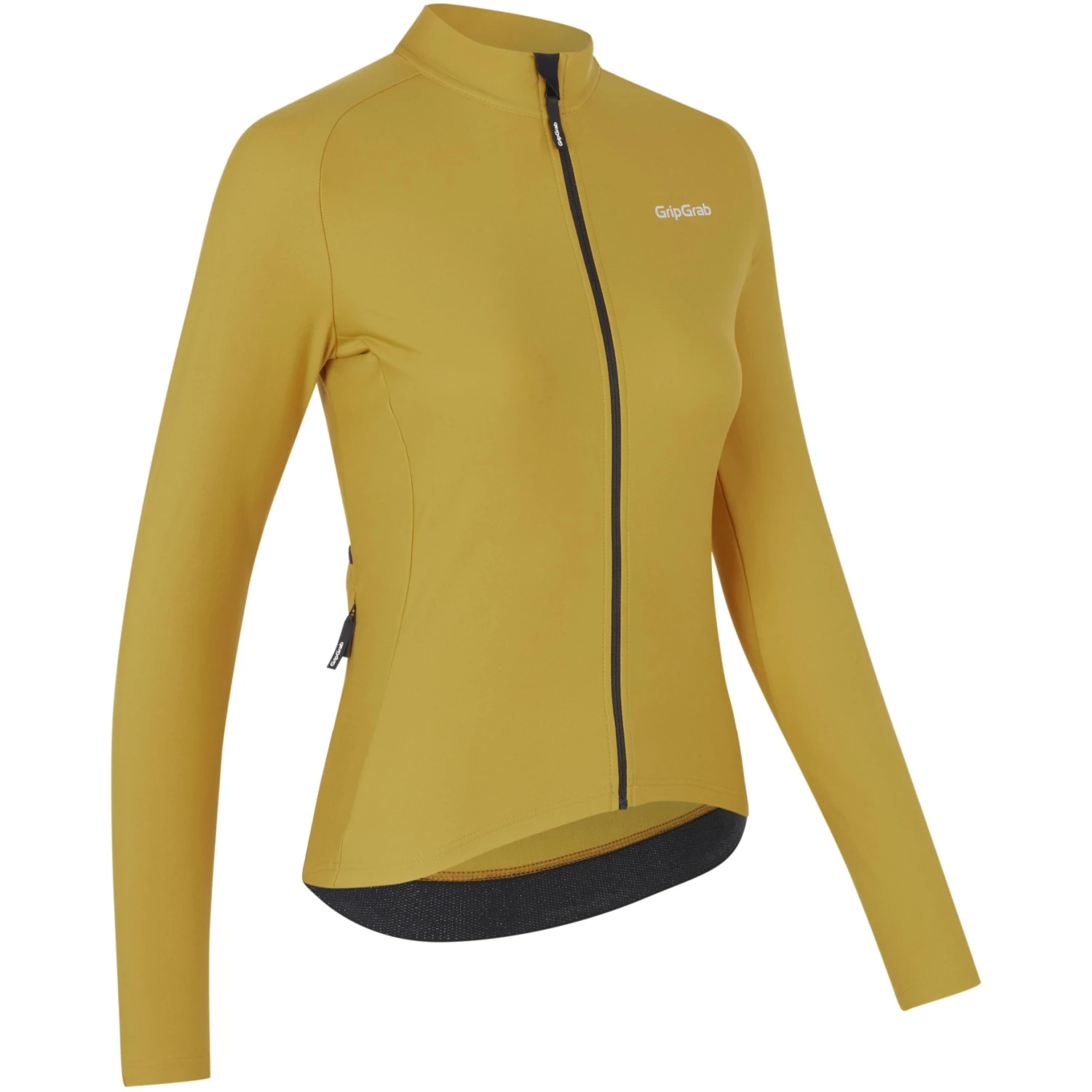 GripGrab Damen ThermaPace Thermo Langarmtrikot - Mustard Yellow 3 GripGrab Damen ThermaPace Thermo Langarmtrikot - Mustard Yellow