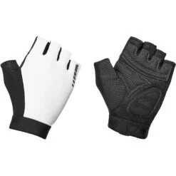 GripGrab WorldCup Gepolstertee Kurzfinger Handschuhe 2 - White