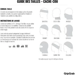 GripGrab Multifunktions Halstuch - Red -Gripgrab stance quick dip crew socks multi 5 1198395 5