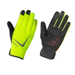 Gripgrab Cloudburst Hi-Vis Waterproof Midseason Handschuhe